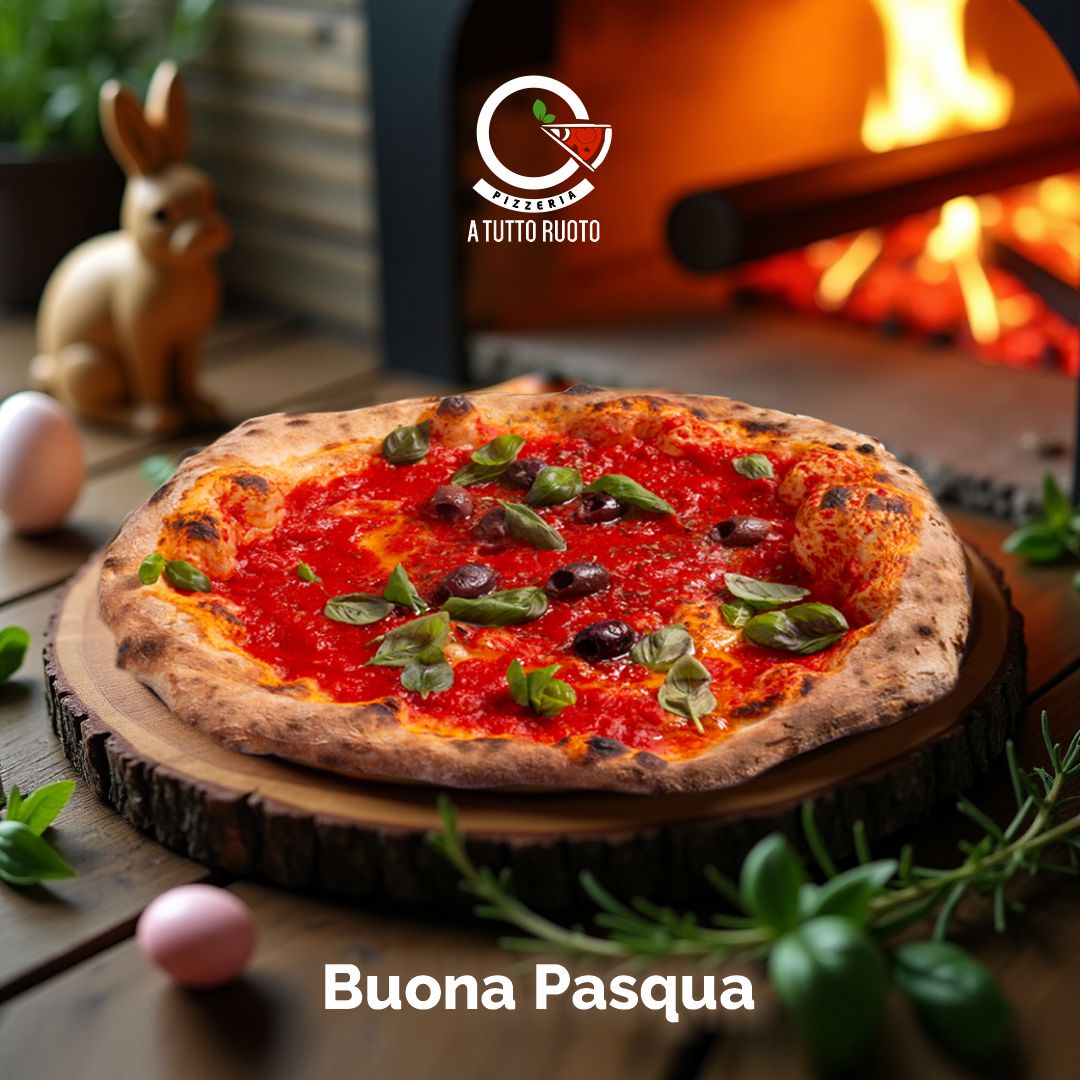 🥚🌸 Buona Pasqua da 'A Tutto Ruoto! 🌸🥚
Che sia una #Pasqua soffice come la nostra pizza nel ruoto, profumata di buono e condita d’amore!
Oggi più che mai vi auguriamo di godervi ogni momento con chi amate, magari attorno a una tavola piena di sorrisi… e di sapori autentici 🍕
Grazie per essere parte della nostra grande famiglia: siete il nostro ingrediente segreto.
Con affetto,
Lo staff di Pizzeria A Tutto Ruoto
Per informazioni & consegne a domicilio:
📞 081 1953 3039 / 📲 +39 333 308 8474
🚚 Delivery con 𝗝𝘂𝘀𝘁 𝗘𝗮𝘁 𝗲 𝗔𝘃𝘃𝗼𝗼𝗹𝗼.
➖➖➖➖➖➖➖➖➖➖
#pizzeriAtuttoRuoto📍Via Roma, 44, Poggiomarino (NA)
#stayruoto #Poggiomarino #AtuttoRuotoPizzeria #PizzaPerTutti #pizzanelruoto #PizzeriaDeccellenza #laverapizzanelruoto